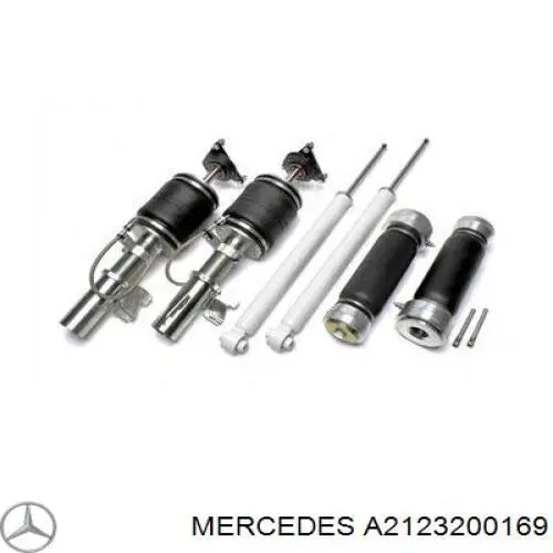 Filtro de aire del compresor de suspensión A2123200169 Mercedes
