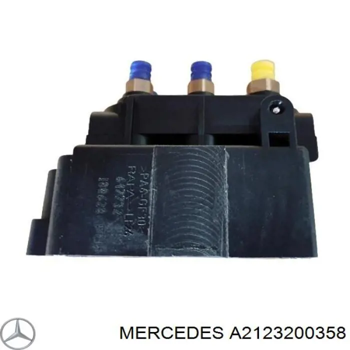 Bloque de válvulas de suspensión regulable Mercedes A2123200358