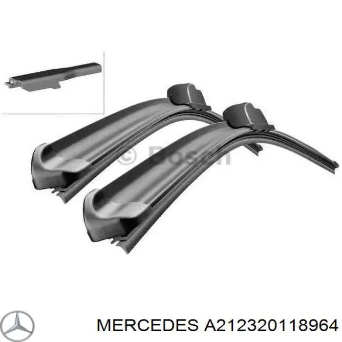 A212320118964 Mercedes barra estabilizadora delantera izquierda