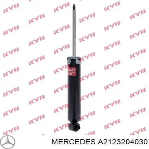 A2123204030 Mercedes amortiguador trasero