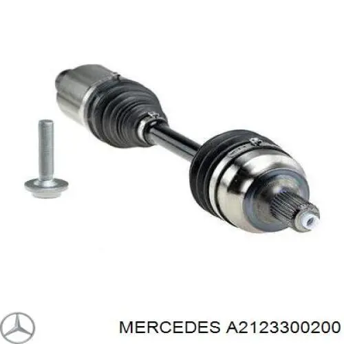 Comprar A2123305701 Mercedes Semieje delantero izquierdo