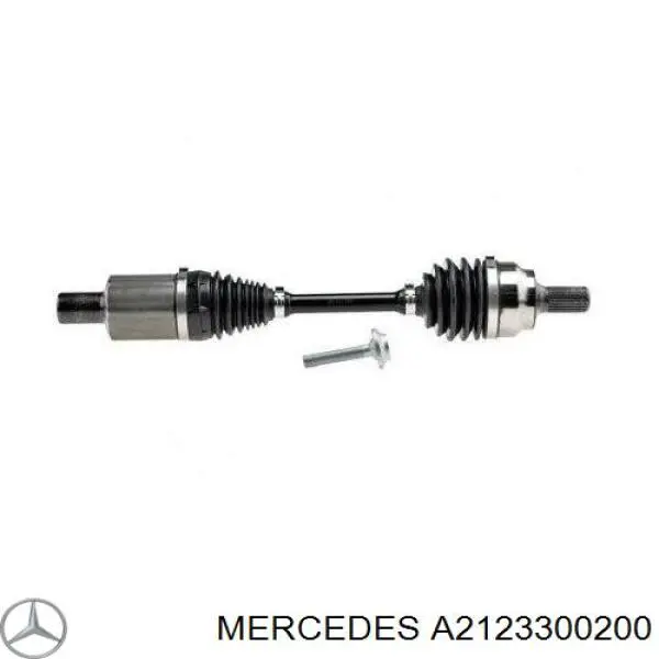 2123300200 Mercedes árbol de transmisión delantero izquierdo