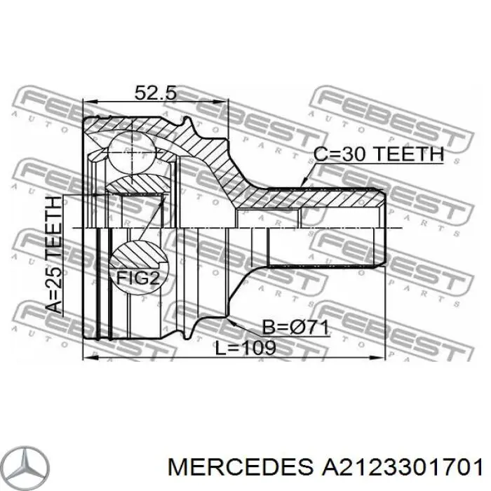 Semieje delantero derecho GKN-Spidan 36664 precio, desde 126,65 EUR