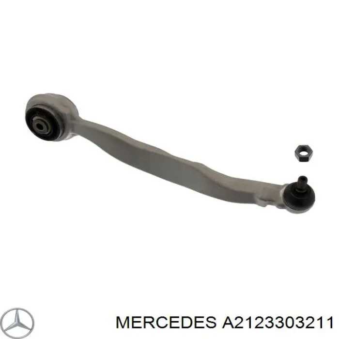2123303211 Mercedes barra oscilante, suspensión de ruedas delantera, inferior derecha