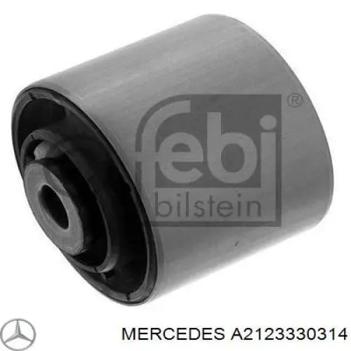 Buje del brazo de suspensión delantero superior A2123330314 Mercedes