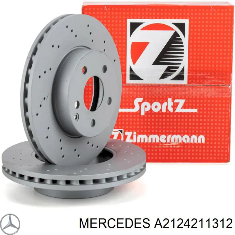 Comprar A2124211312 Mercedes Freno de disco delantero