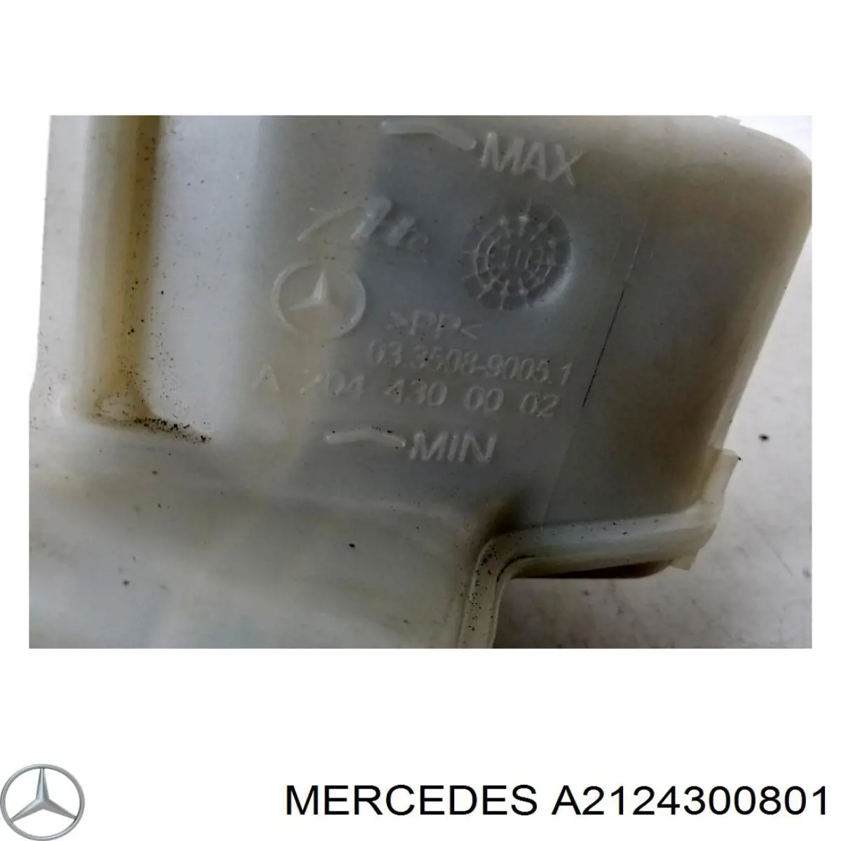 A2124300801 Mercedes Cilindro principal de frenos