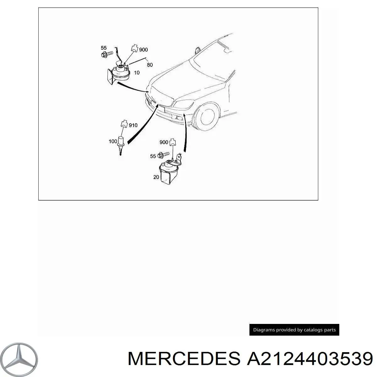 A2124403539 Mercedes