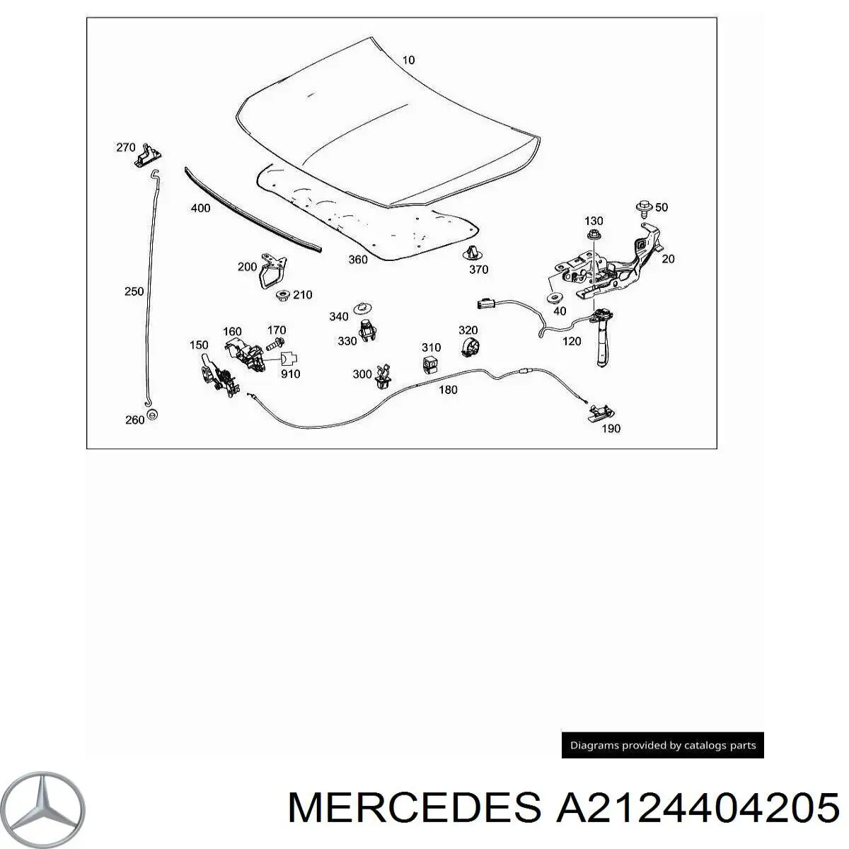 A2124404205 Mercedes 