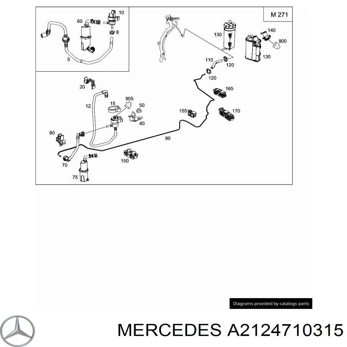 A2124710315 Mercedes