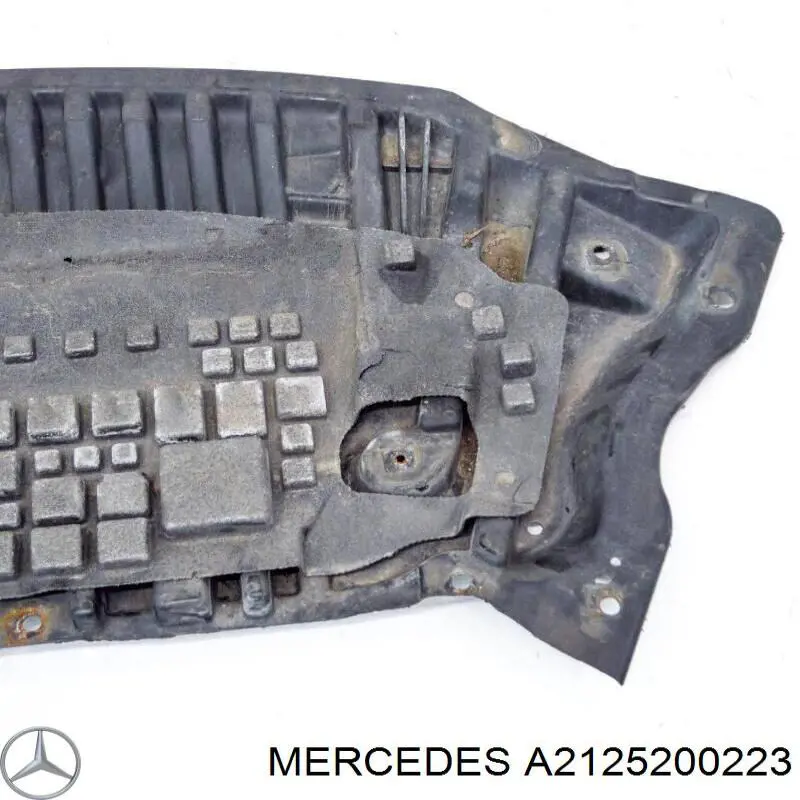 A2125200223 Mercedes protección motor delantera