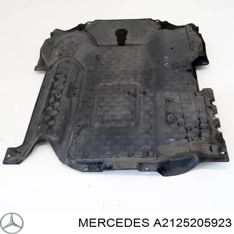 Protección trasera del motor Mercedes A2125205923 precio, desde 156,82 EUR
