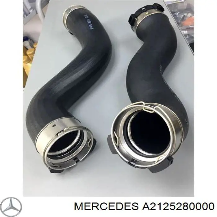 A2125280000 Mercedes tubo flexible de aire de sobrealimentación izquierdo