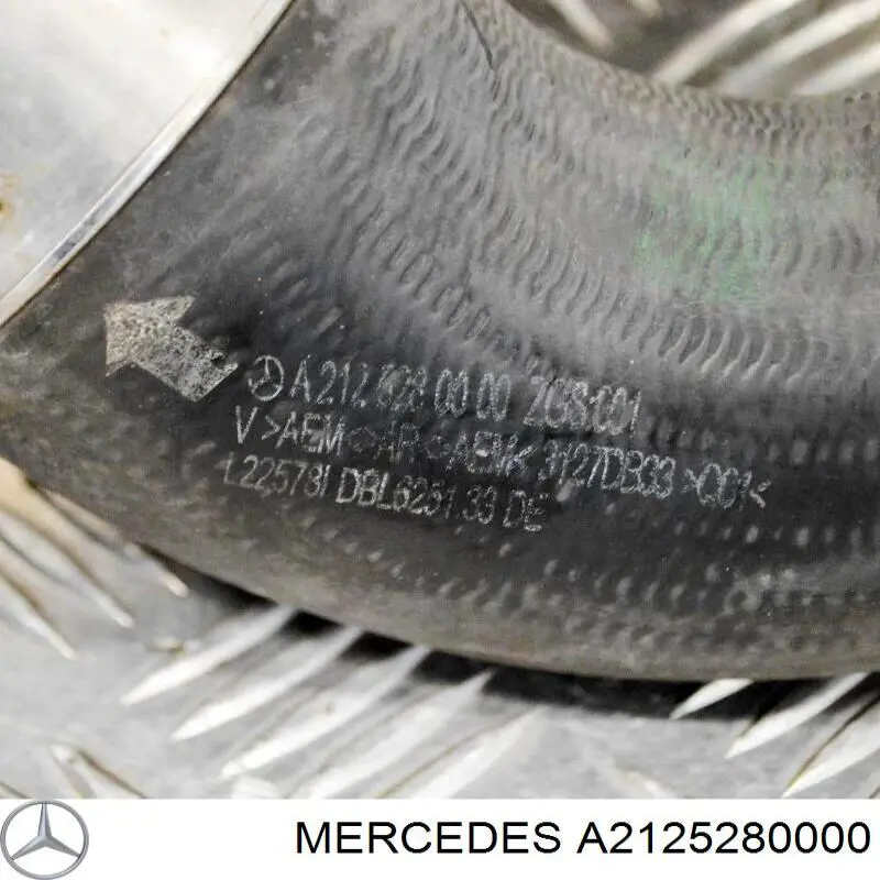Comprar A2125280000 Mercedes Tubo intercooler