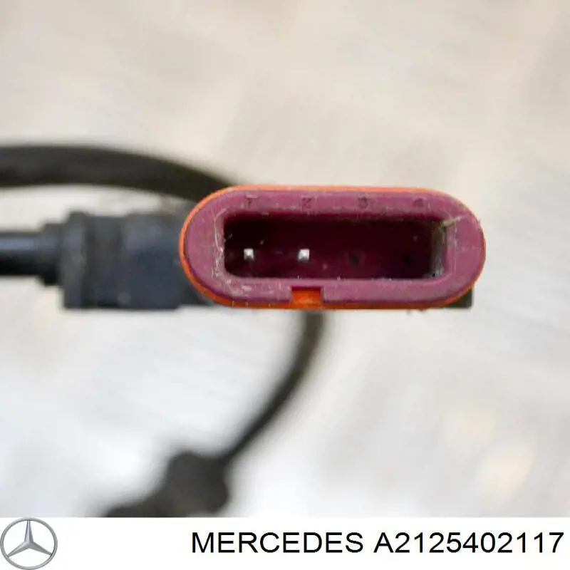 Sensor ABS, rueda trasera izquierda para Mercedes E (W212)
