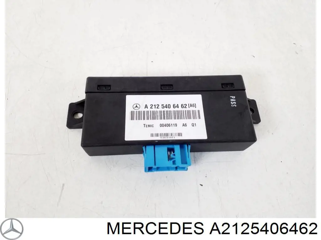 A2125406462 Mercedes Módulo de control de nivelación de la suspensión trasera