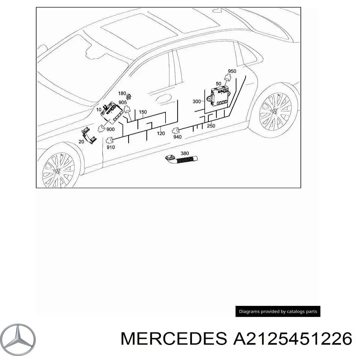  Mercedes A2125451226 precio, desde 4,93 EUR