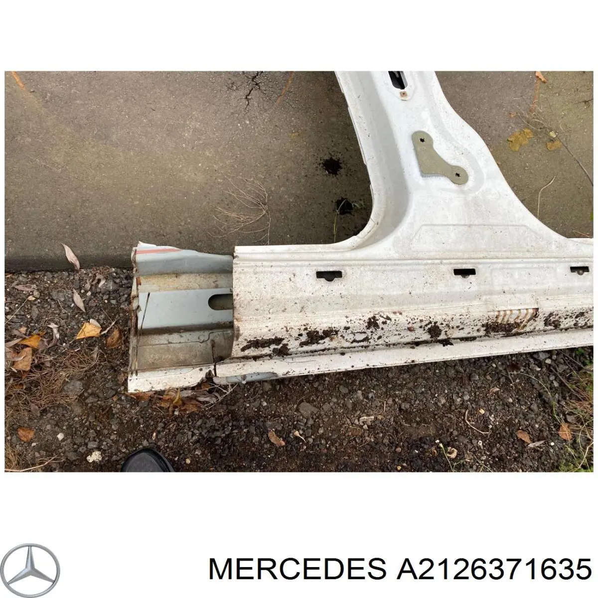 Umbral de puerta, derecha para Mercedes E  W212