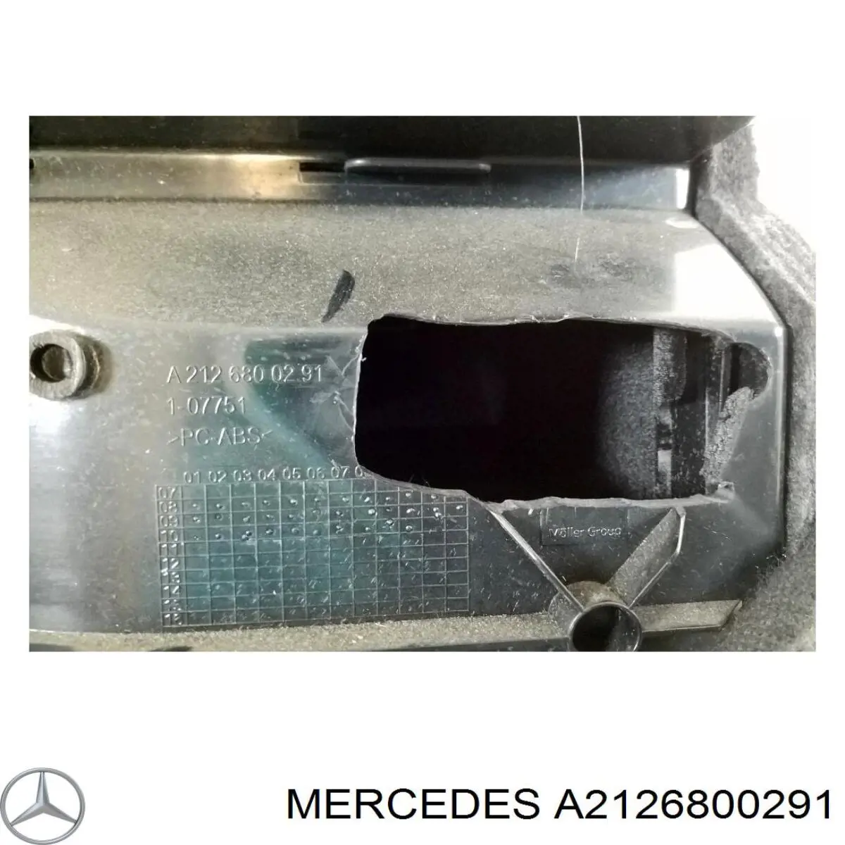 A2126800291 Mercedes 