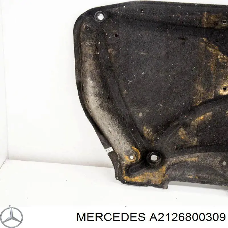 Protección inferior izquierda Mercedes A2126800309 precio, desde 107,36 EUR