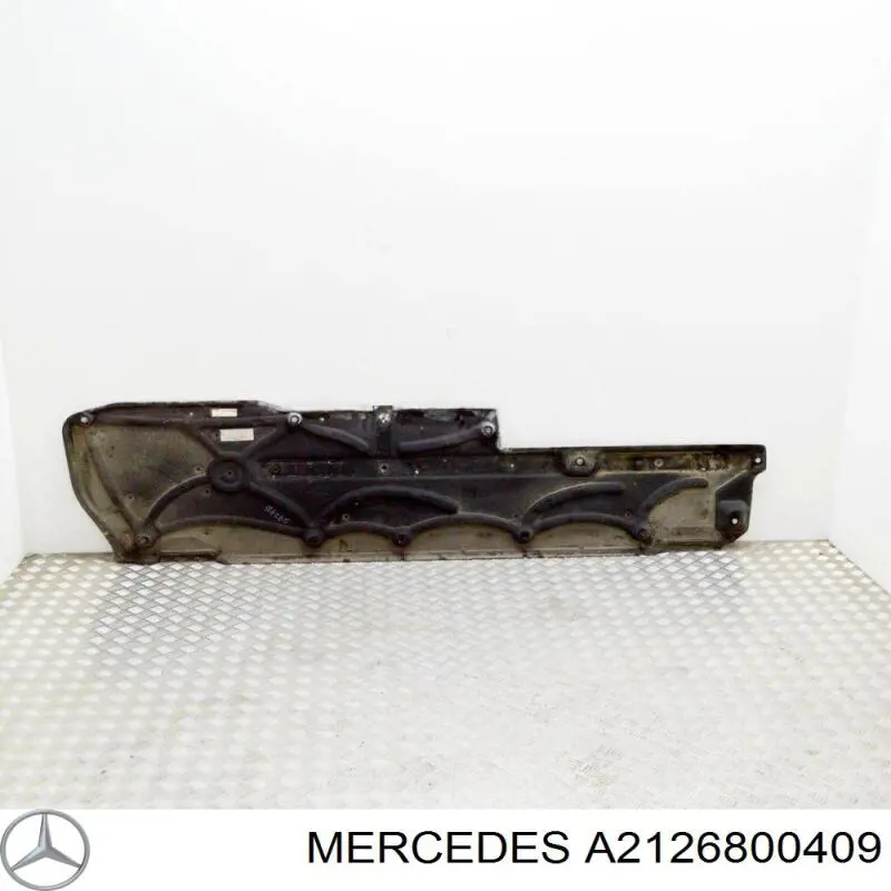Revestimiento de los bajos, derecho para Mercedes E (W212)