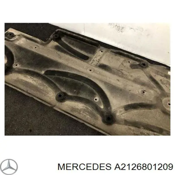 Revestimiento de los bajos, izquierdo para Mercedes E (W212)