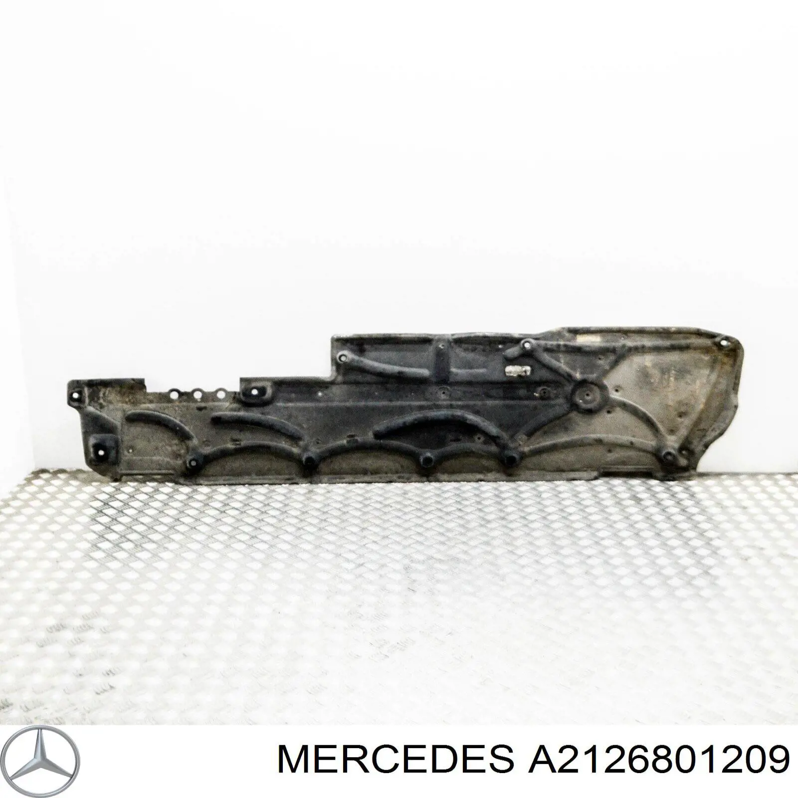A2126804508 Mercedes Protección inferior izquierda