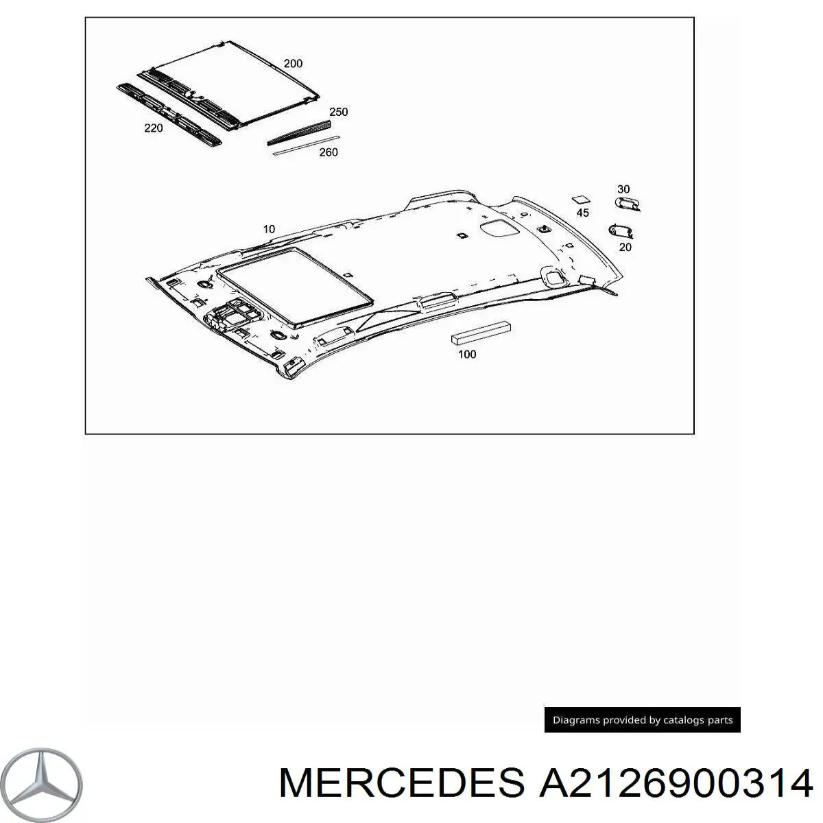  Mercedes A2126900314 precio, desde 20,17 EUR