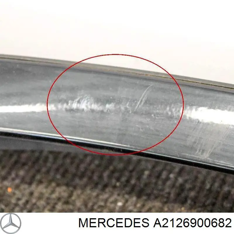 Moldura de techo derecha Mercedes A21269006829999 precio, desde 75,50 EUR