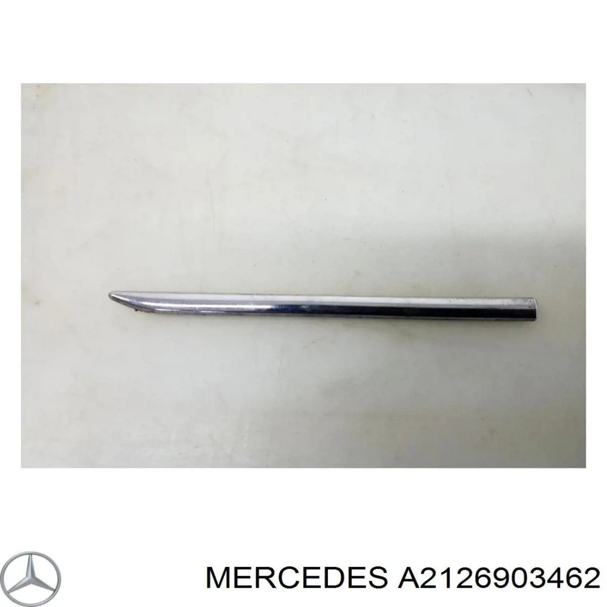Comprar A2126903462 Mercedes Moldura de guardabarros delantero derecho