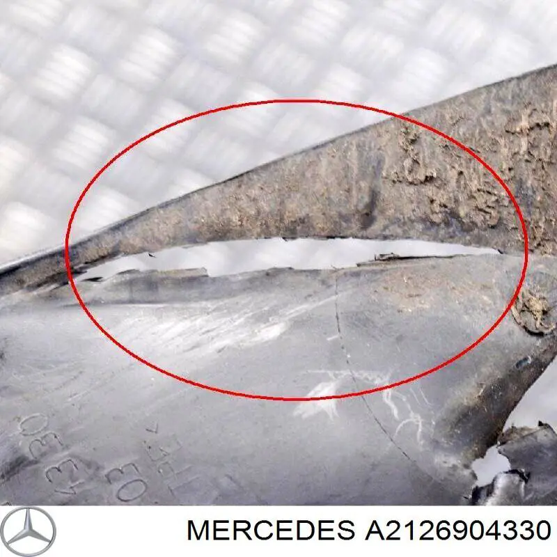 Comprar A2126904330 Mercedes Guardalodos delantero izquierdo
