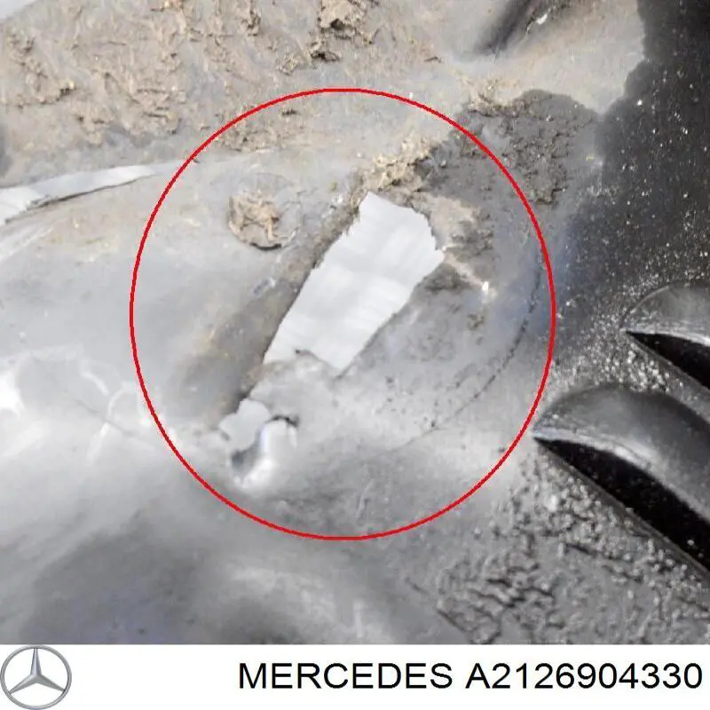 Guardalodos delantero izquierdo Mercedes A2126904330 precio, desde 29,43 EUR