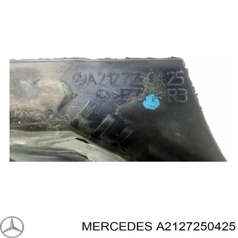 Guía de vidrio para el marco de la puerta delantera derecha para Mercedes E (W212)