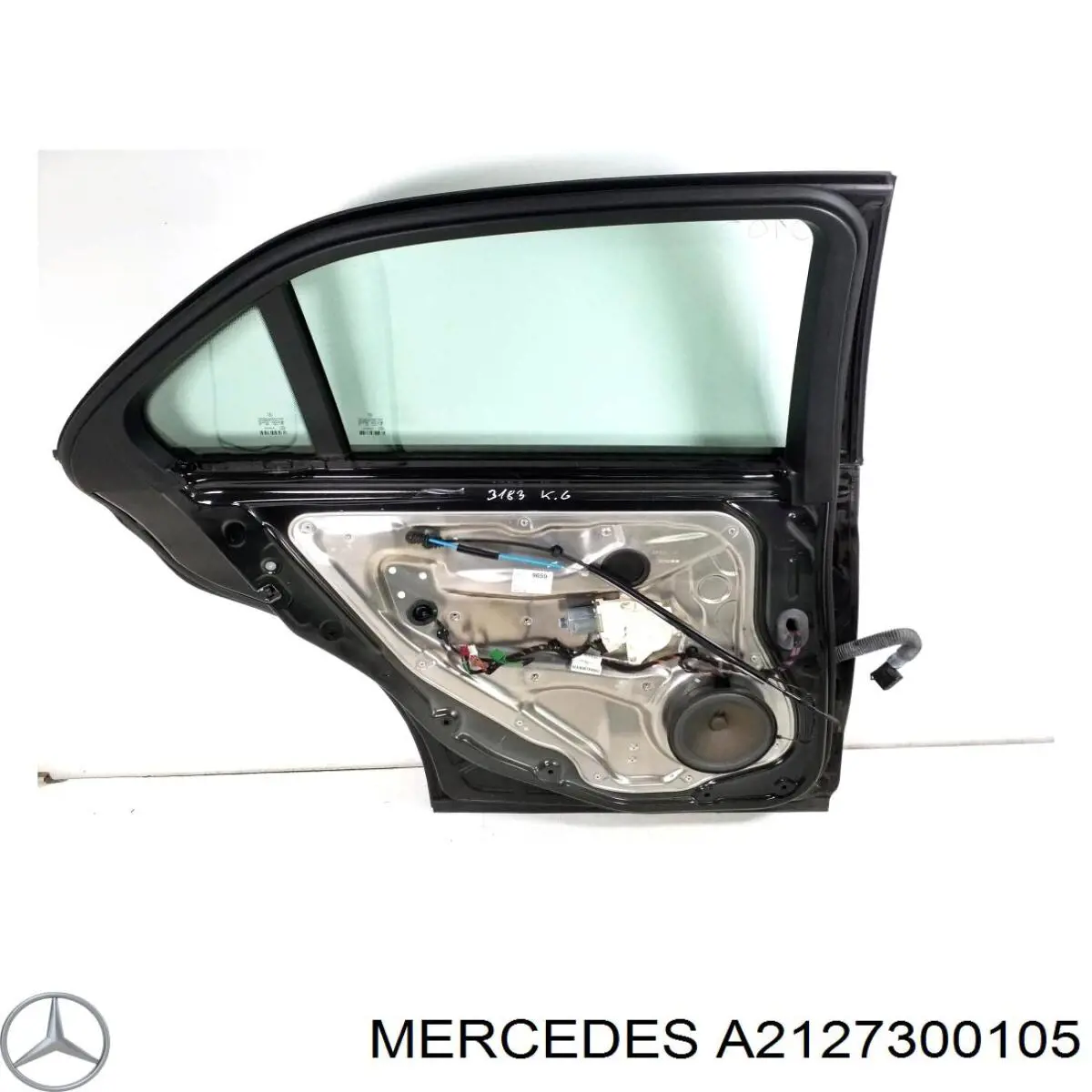 Puerta trasera izquierda para Mercedes E (W212)