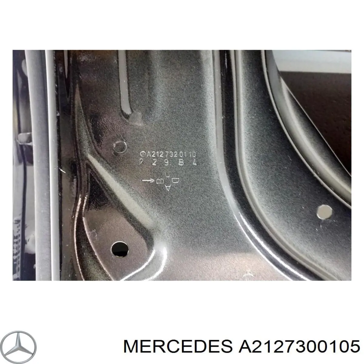 Puerta trasera izquierda Mercedes A2127300105 precio, desde 422,53 EUR