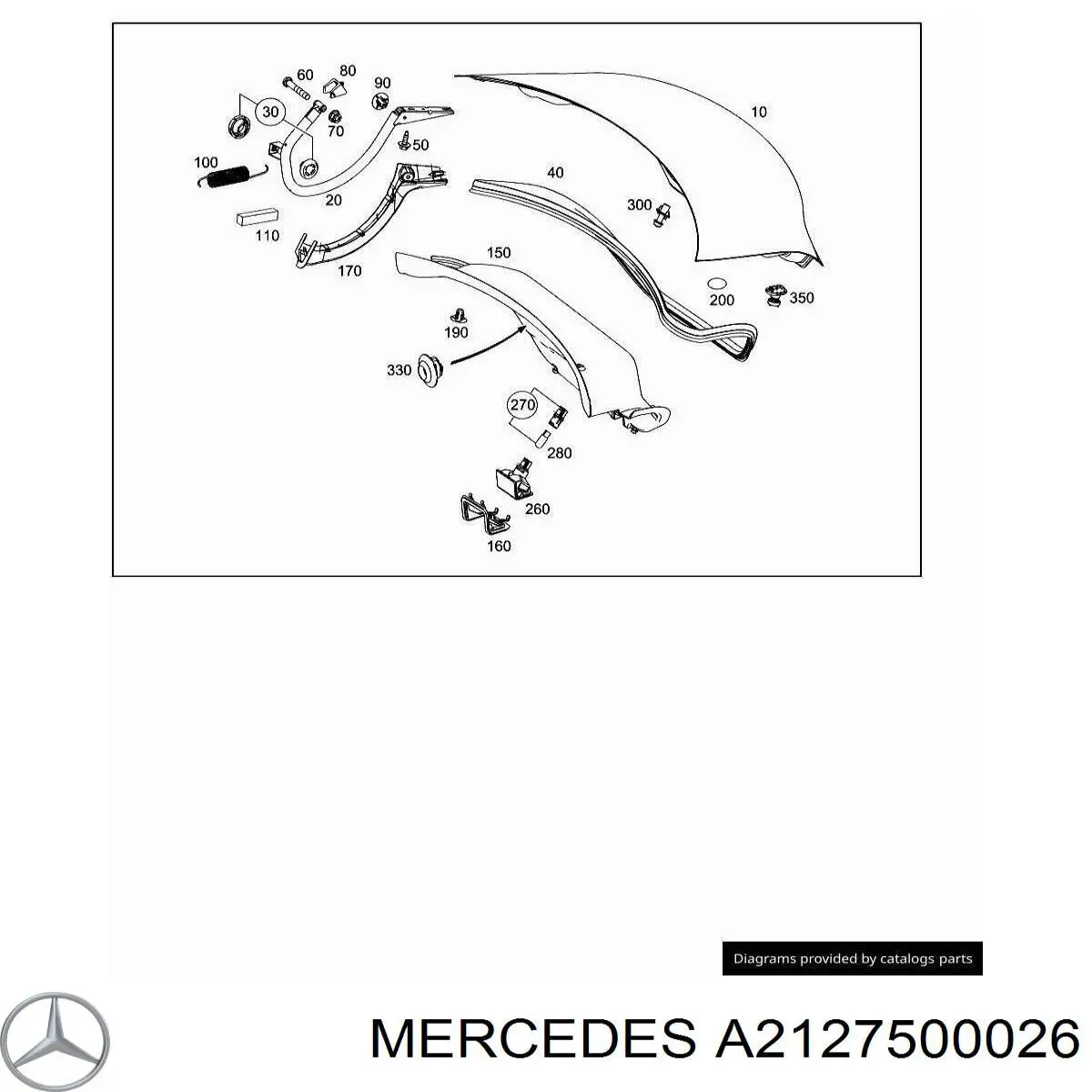 A2127500026 Mercedes 