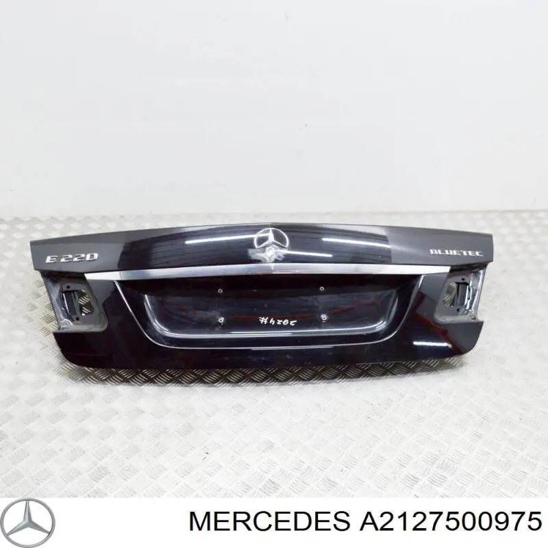 A2127500975 Mercedes tapa del maletero