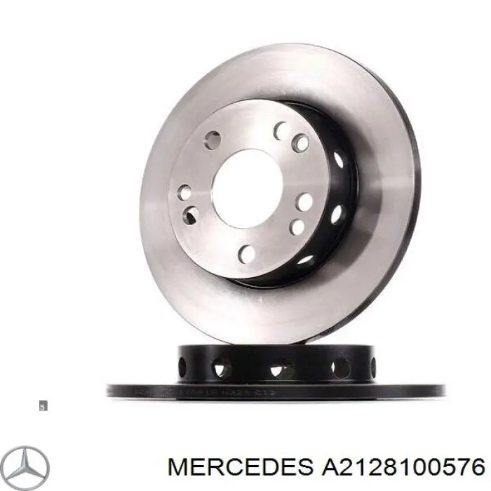 Espejo de retrovisor izquierdo A2128102576 Mercedes