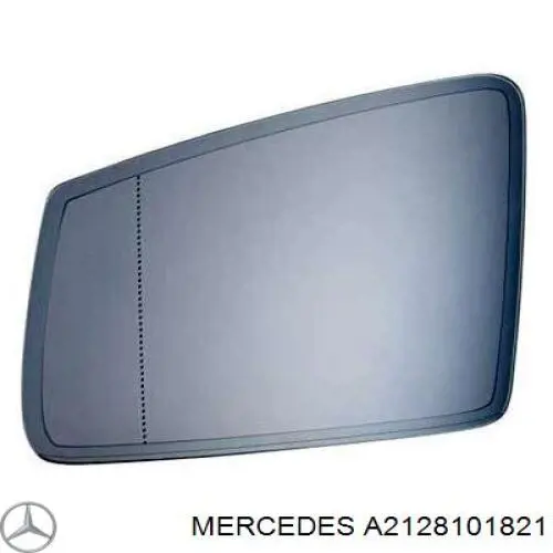 Cristal de espejo retrovisor exterior izquierdo Mercedes A2128101821 precio, desde 761,90 EUR