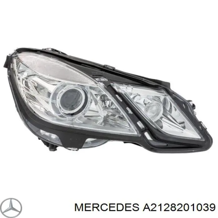 A2128201039 Mercedes faro derecho