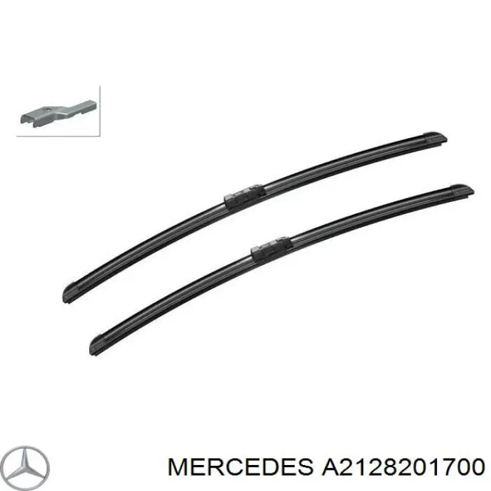 Escobillas delanteras Mercedes A2128201700 precio, desde 24,94 EUR