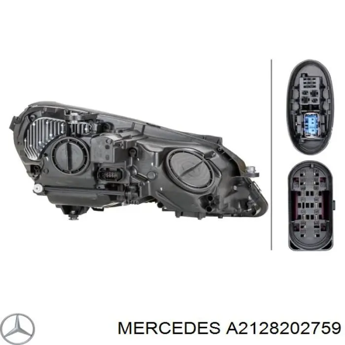 A2128202759 Mercedes faro izquierdo
