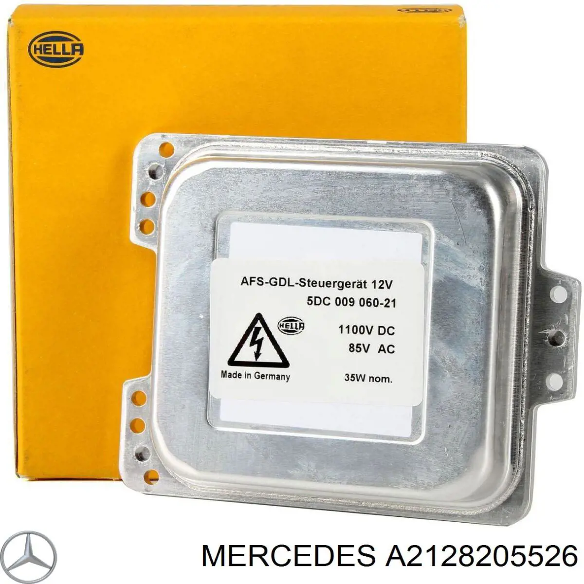 A2128205526 Mercedes xenon, unidad control