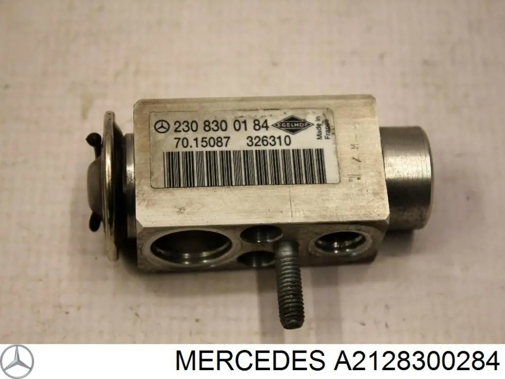Comprar A2128300284 Mercedes Válvula TRV del aire acondicionado