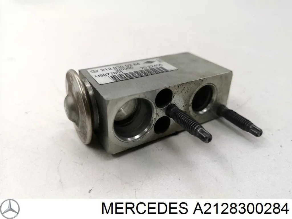 A2128300284 Mercedes válvula de expansión, aire acondicionado