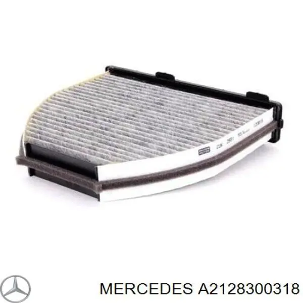 Filtro de habitáculo MERCEDES A2128300318