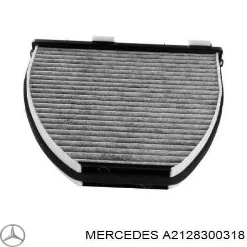 Comprar A2128300318 Mercedes Filtro de aire del habitáculo