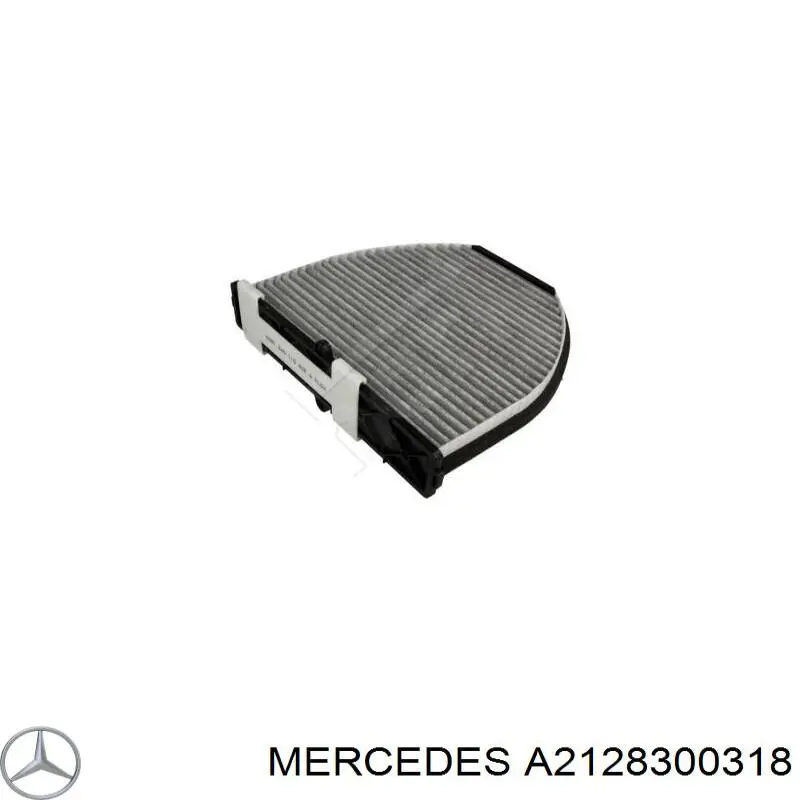 Filtro de polen Mercedes A2128300318