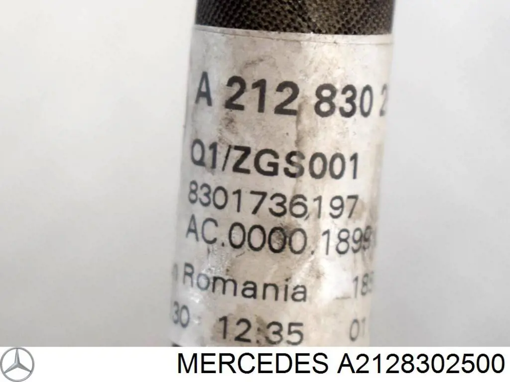 Manguera de aire acondicionado de condensador a evaporador A2128302500 Mercedes