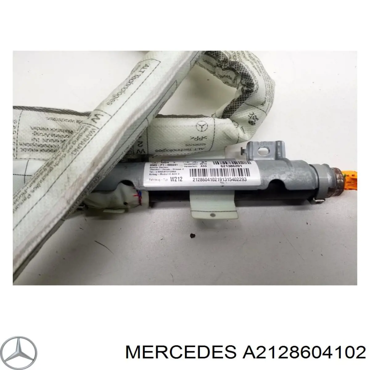 A2128604102 Mercedes Airbag de cortina lateral izquierda